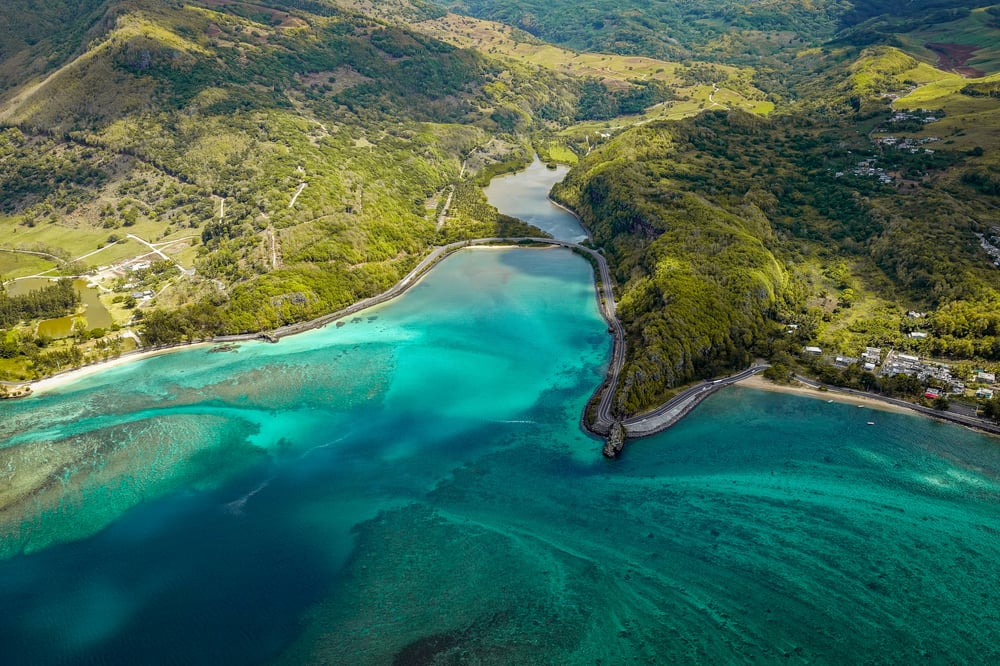 Kustlijn van Mauritius