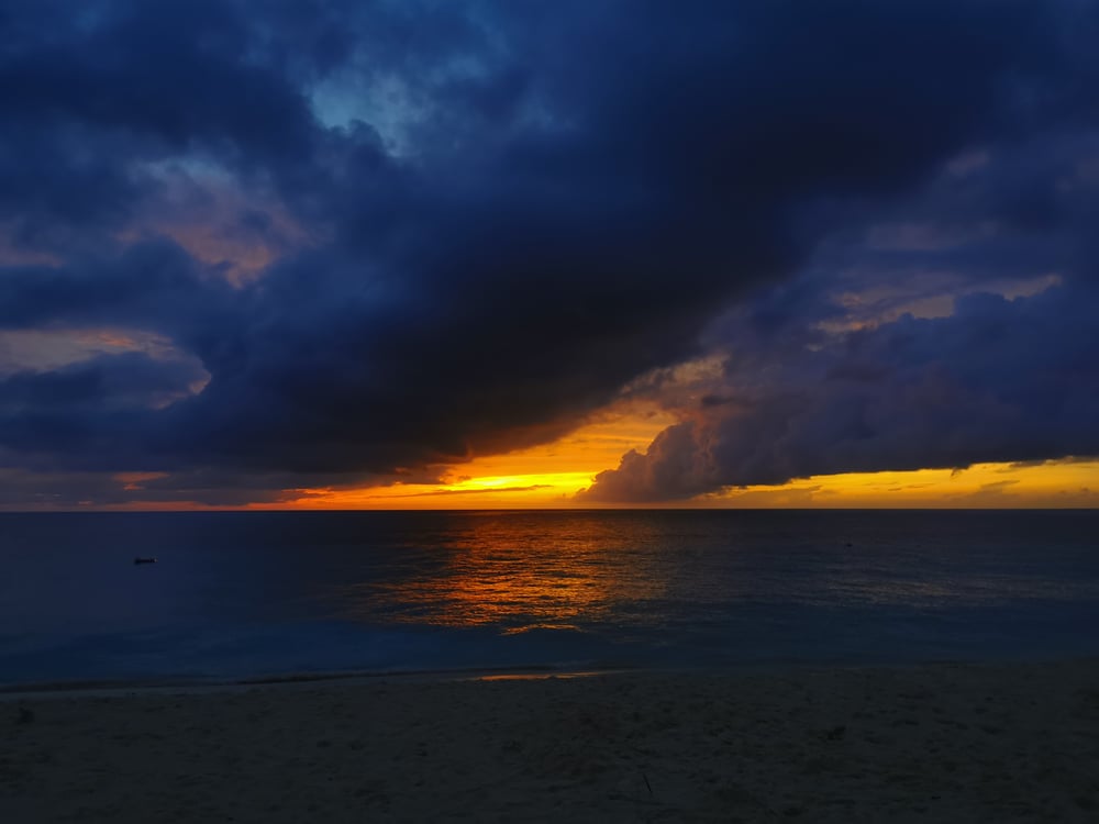 Zonsondergang op Aruba