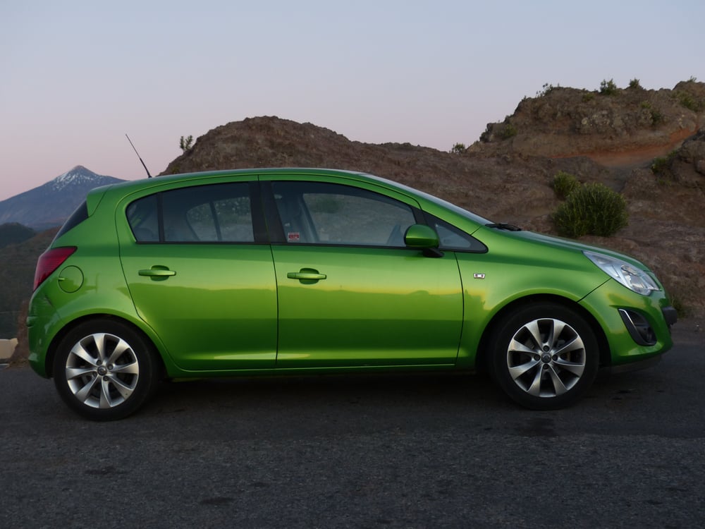 Huur een auto in Italië onder 21 jaar, zoals een opel corsa