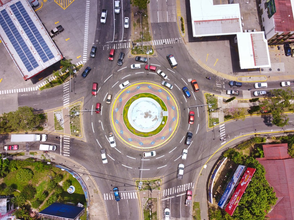 Rotonde in Honduras