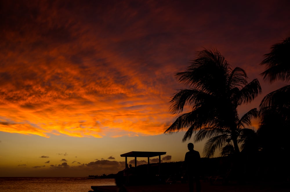 De beste zonsondergangen op Curaçao bekijken