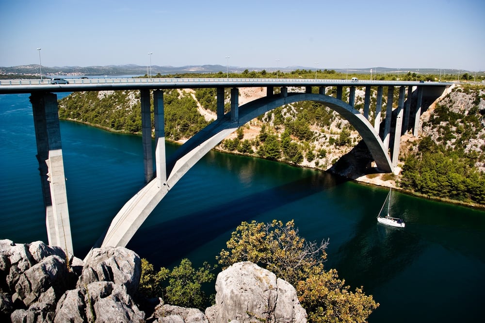 Pelješac brug, Kroatië