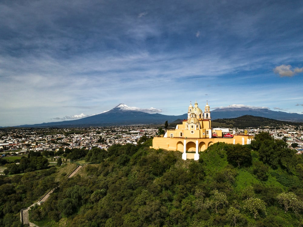 Vanuit Mexico-stad met de huurauto naar Puebla