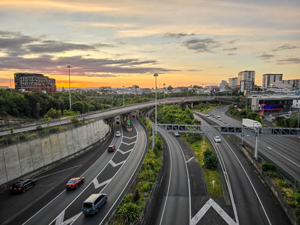 Snelweg, Auckland, Nieuw-Zeeland